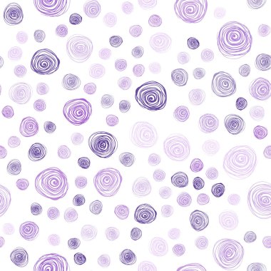 Light Purple vektör sorunsuz doğal zarif şablon.