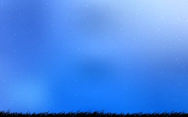 Hafif mavi vektör şablon alan yıldız.