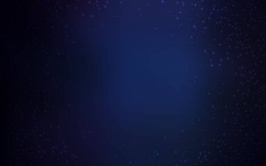 Gece gökyüzü desenle koyu mavi vektör yıldız.