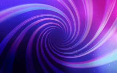 Açık mor, kozmik yıldızlar ile pembe vektör düzeni.