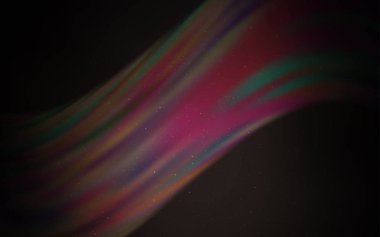 Gökada yıldızları ile koyu kahverengi vektör arka plan.