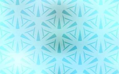 Çokgen biçimli hafif BLUE vektör deseni.