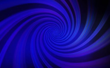 Koyu mavi vektör arka plan gökada yıldız ile.