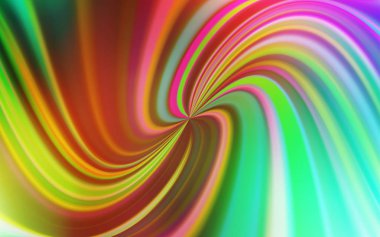 Işık Çokrenkli vektörü bulanık şablon.