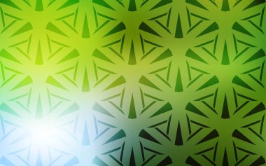  Çokgen tarzı ile desen.