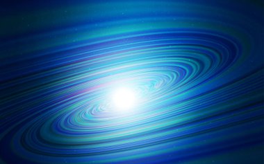 Koyu mavi vektör düzen kozmik yıldız ile.