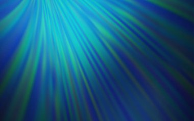 Koyu mavi vektör parlak şablonu bulanıklaştırdı.