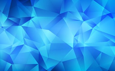 Hafif BLUE vektör soyut mozaik arkaplan.