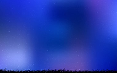 Hafif mavi vektör şablon alan yıldız.