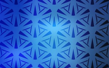 Çizgiler ve üçgenlerle hafif BLUE vektör düzeni.