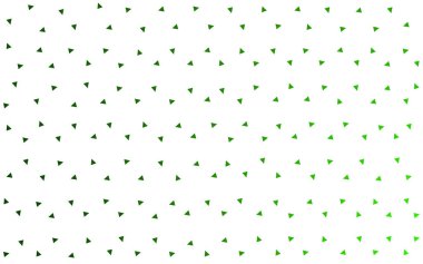 Açık Yeşil vektör üçgen arkaplan.