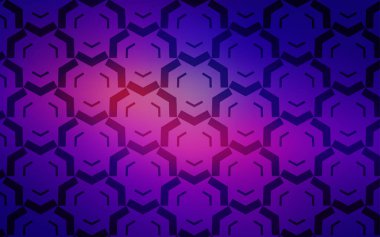 Açık Mavi, eğri çizgileri olan kırmızı vektör şablonu.