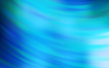 Eğri çizgileri olan hafif BLUE vektör arkaplanı.