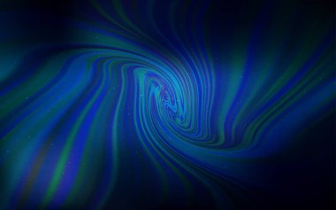 Koyu mavi vektör doku ile Samanyolu yıldız.