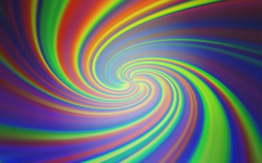 Açık Mavi, eğri çizgileri olan yeşil vektör arkaplanı.