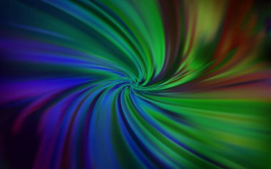 Koyu mavi, yeşil vektör modern zarif arkaplan.