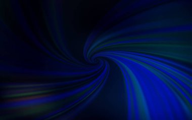 Wry çizgileri ile koyu mavi vektör arkaplanı.