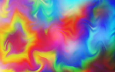 Açık Mavi, Sarı vektör bulanık şablon.