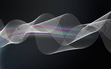 Açık Gri vektör bulanık desen.