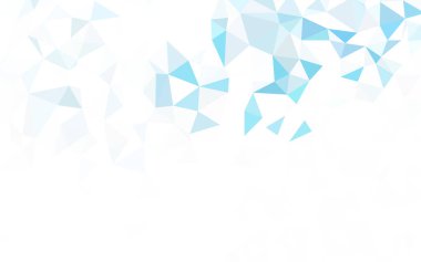 Açık Yeşil vektör düşük poli arka plan.