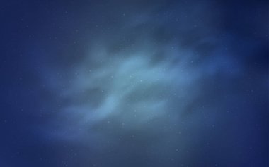 Gece gökyüzü desenle ışık mavi vektör yıldız.