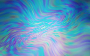 Açık BLUE vektörü soyut parlak şablonu bulanıklaştırdı.