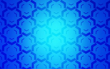 Kavisli çizgilerle Açık Mavi vektör düzeni.