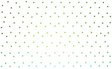 Açık Yeşil vektör çokgen deseni.