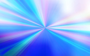 Açık BLUE vektörü parlak şablonu bulanıklaştırdı.