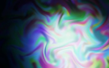 Koyu mavi vektör parlak deseni bulanıklaştırdı.