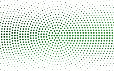 Çember şekilli açık yeşil vektör düzeni.