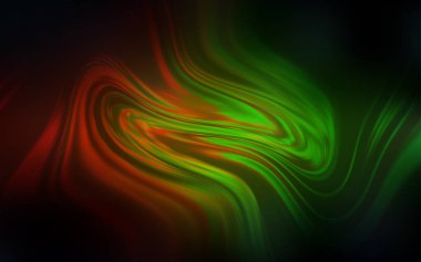 Koyu Yeşil, Kırmızı vektör bulanık parlak doku.