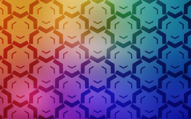 Işık çok renkli vektör desen eğik çizgilerle.