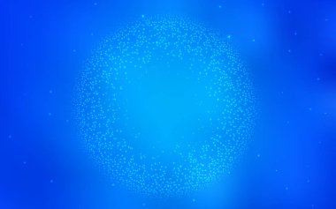 Astronomik yıldızlar ile açık mavi vektör arka plan.