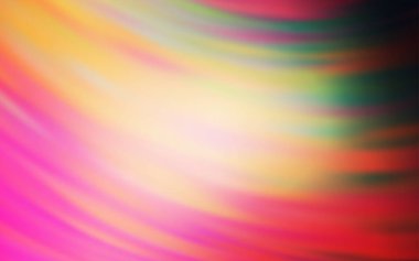 Açık Kırmızı, Wry çizgileri olan sarı vektör deseni.