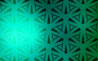 Çokgen biçimli açık yeşil vektör deseni.