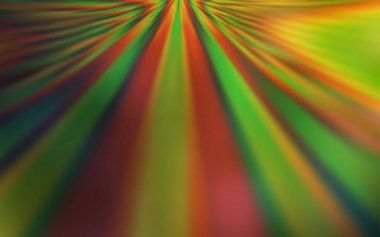 Koyu yeşil, sarı vektör parlak şablonu bulanıklaştırdı.