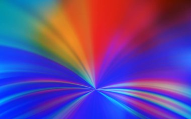 Açık Mavi, Sarı vektör soyut parlak desen.