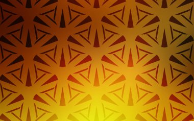 Üçgen biçiminde Açık Turuncu vektör dokusu.