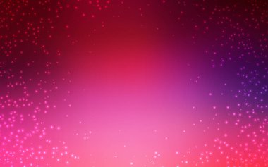 Koyu Mor, Samanyolu yıldızpembe vektör doku.