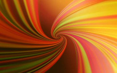 Çizgileri olan Açık Turuncu vektör arkaplanı.