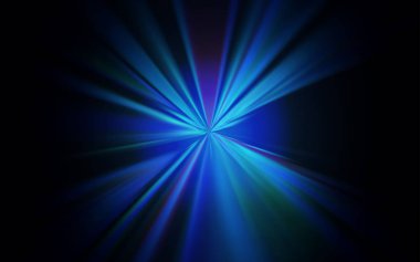 Koyu mavi vektör arkaplanı bulanıklaştırdı.