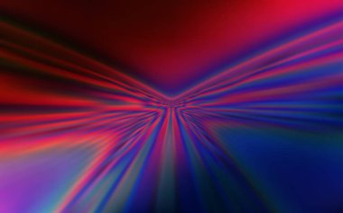 Koyu Mavi, Kavisli çizgilerle kırmızı vektör düzeni.