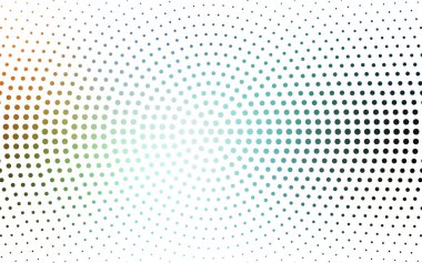 Açık Mavi, noktalı yeşil vektör arkaplanı.