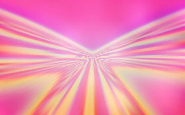 Luz Fondo vectorial rosa con líneas curvas. — Vector de stock