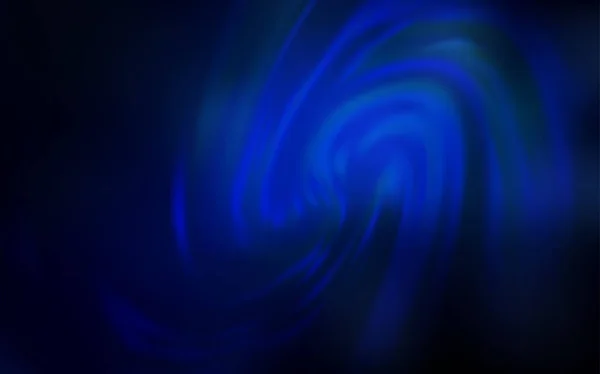 Dark BLUE vector blurred bright template. — Stock Vector