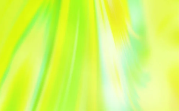 Světle zelená, žlutá vektor rozmazané jasný vzor. — Stockový vektor