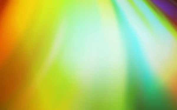 Vert clair, Vecteur jaune mise en page abstraite floue. — Image vectorielle