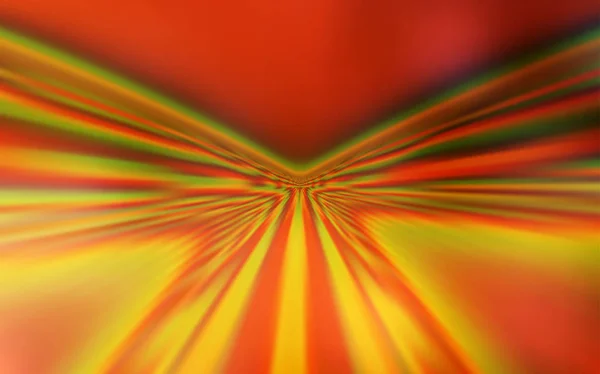 Fond vectoriel orange clair avec lignes irisées. — Image vectorielle