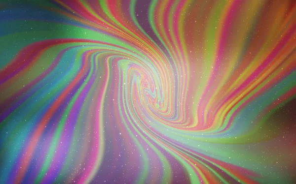 Luz púrpura, fondo vectorial rosa con estrellas de galaxias . — Archivo Imágenes Vectoriales